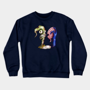 Zombie Worm Jim Crewneck Sweatshirt